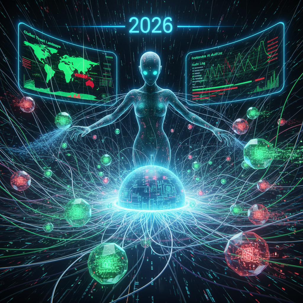 A visually striking graphic depicting interconnected gears and digital data streams, symbolizing WordPress plugins leveraging Explainable AI (XAI) to gather granular threat intelligence for enhanced cybersecurity in 2026. The imagery conveys advanced security, data analysis, and the symbiotic relationship between AI and plugin functionality, with subtle hints of code and network topology. Focuses on WordPress XAI security.
