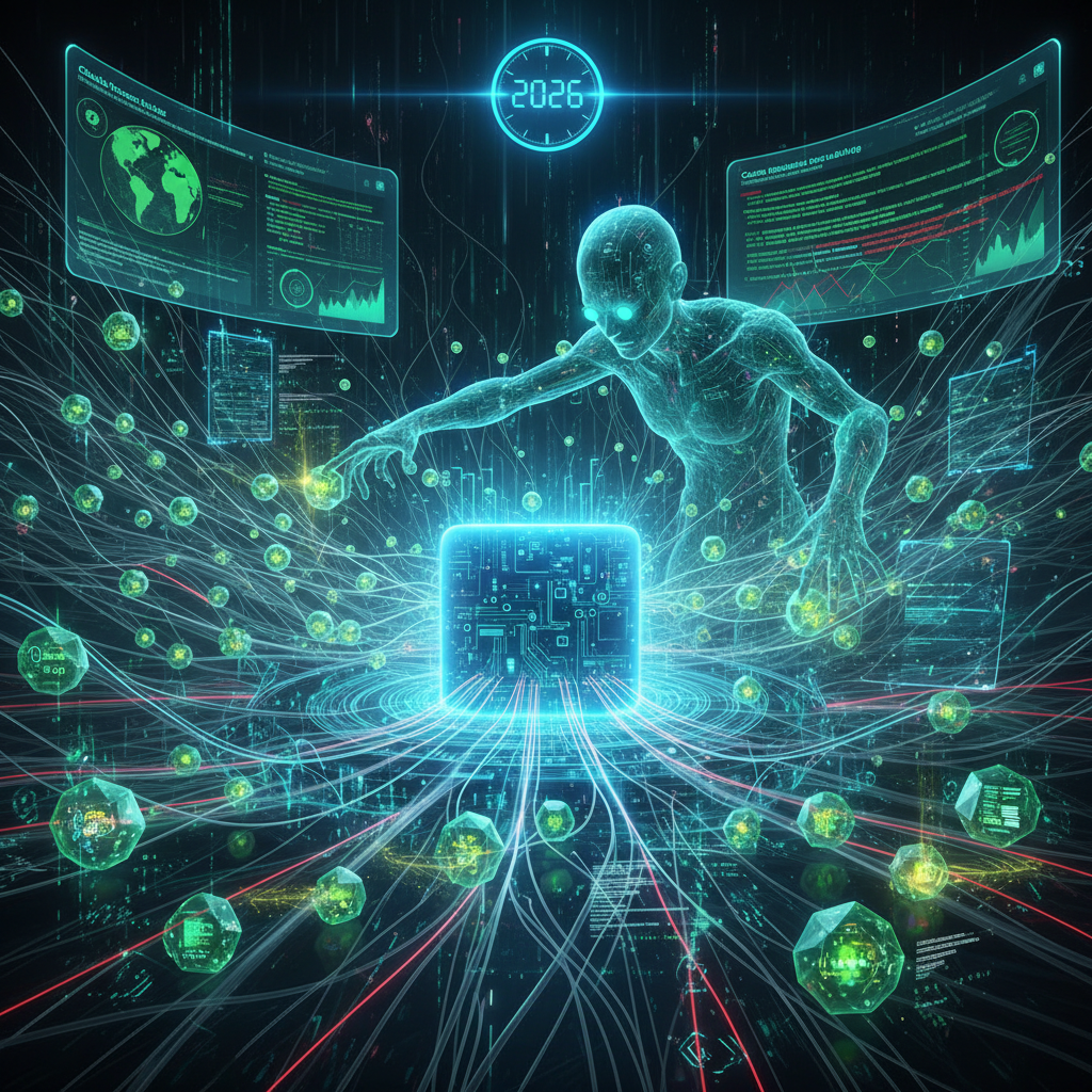 Visual representation of WordPress cache poisoning risks in 2026, showing transient data flowing into a vulnerable plugin, symbolized by corrupted data packets and a 'danger' sign, highlighting the silent ephemera and potential for exploitation.