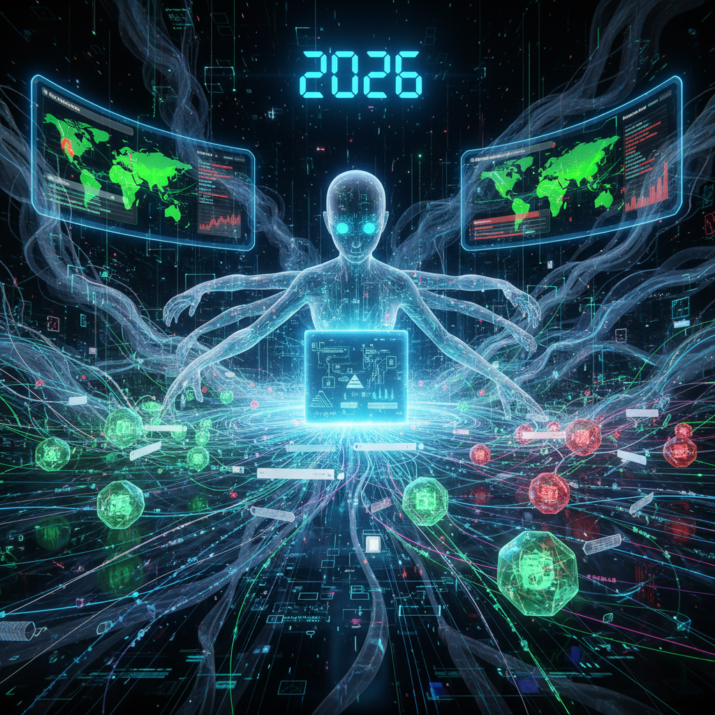 A close-up image of a person's hand interacting with a keyboard, overlaid with digital elements representing WordPress interface and accessibility icons. The focus is on innovative WordPress plugins facilitating advanced input methods and enhancing digital accessibility for users in 2026.