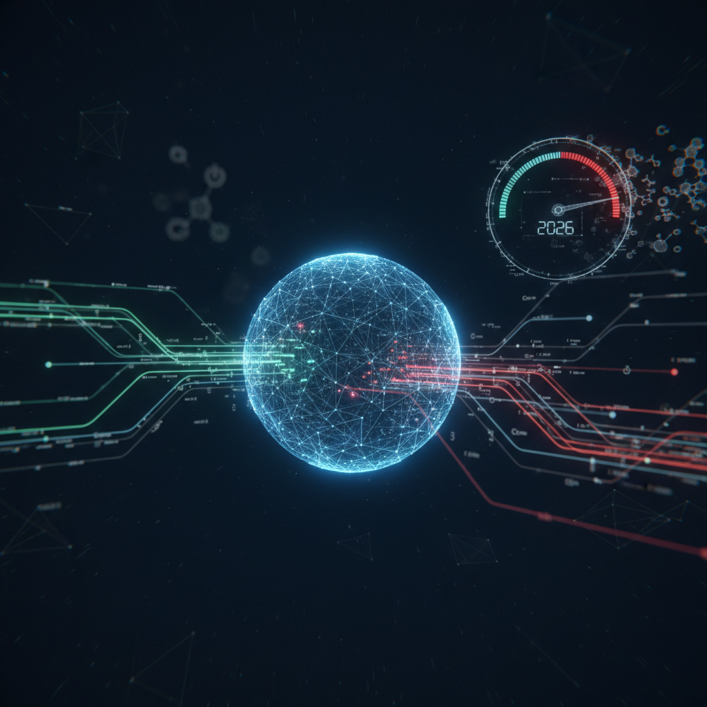 Infographic illustrating the hidden energy consumption and carbon footprint of WordPress plugins, with icons representing servers, data centers, and CO2 emissions, highlighting the need for efficient plugin development in 2026. Focuses on WordPress plugin energy consumption and environmental impact.