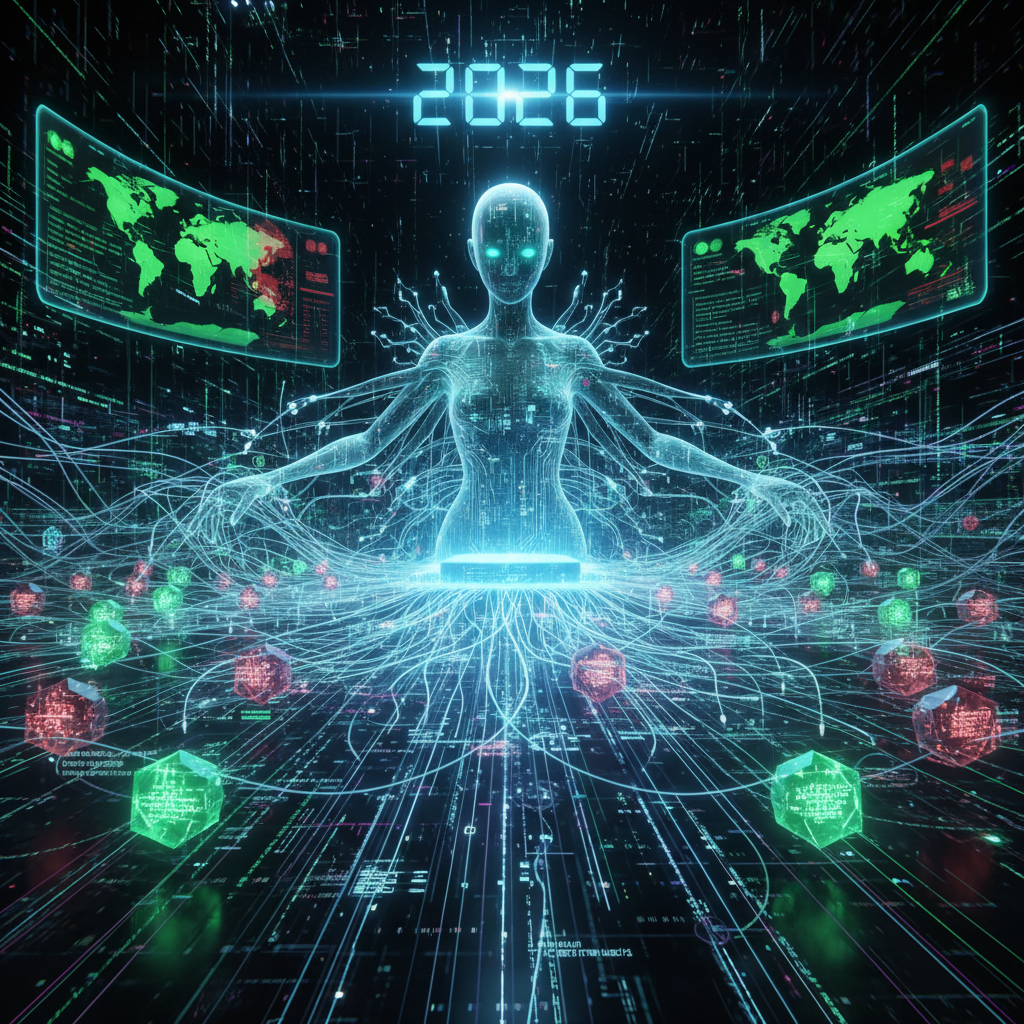 WordPress plugins in 2026 silently bridging the gap for decentralized identity and credential management, featuring a digital connection graphic.