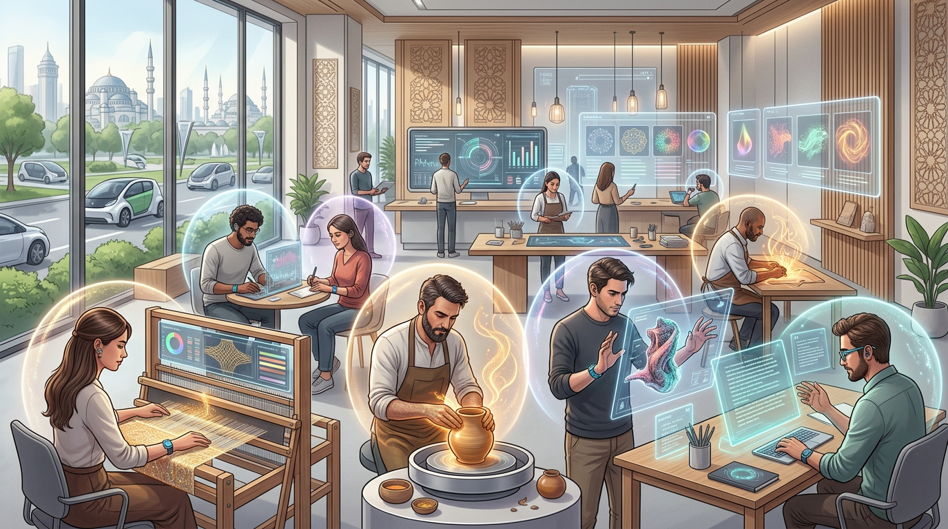 Türkiye'nin 2026 yılı yapay zeka odaklanma devrimi, dijital kargaşadan sıyrılarak insan kokulu, nitelikli üretimi artırıyor.