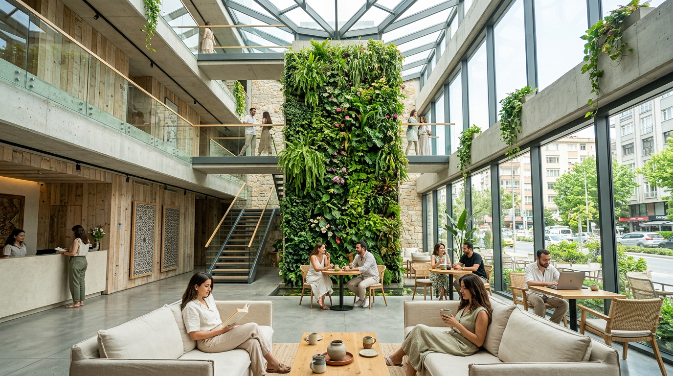 Sustainable hotels in Istanbul offering eco-friendly green getaways for travelers seeking responsible tourism options in 2026.