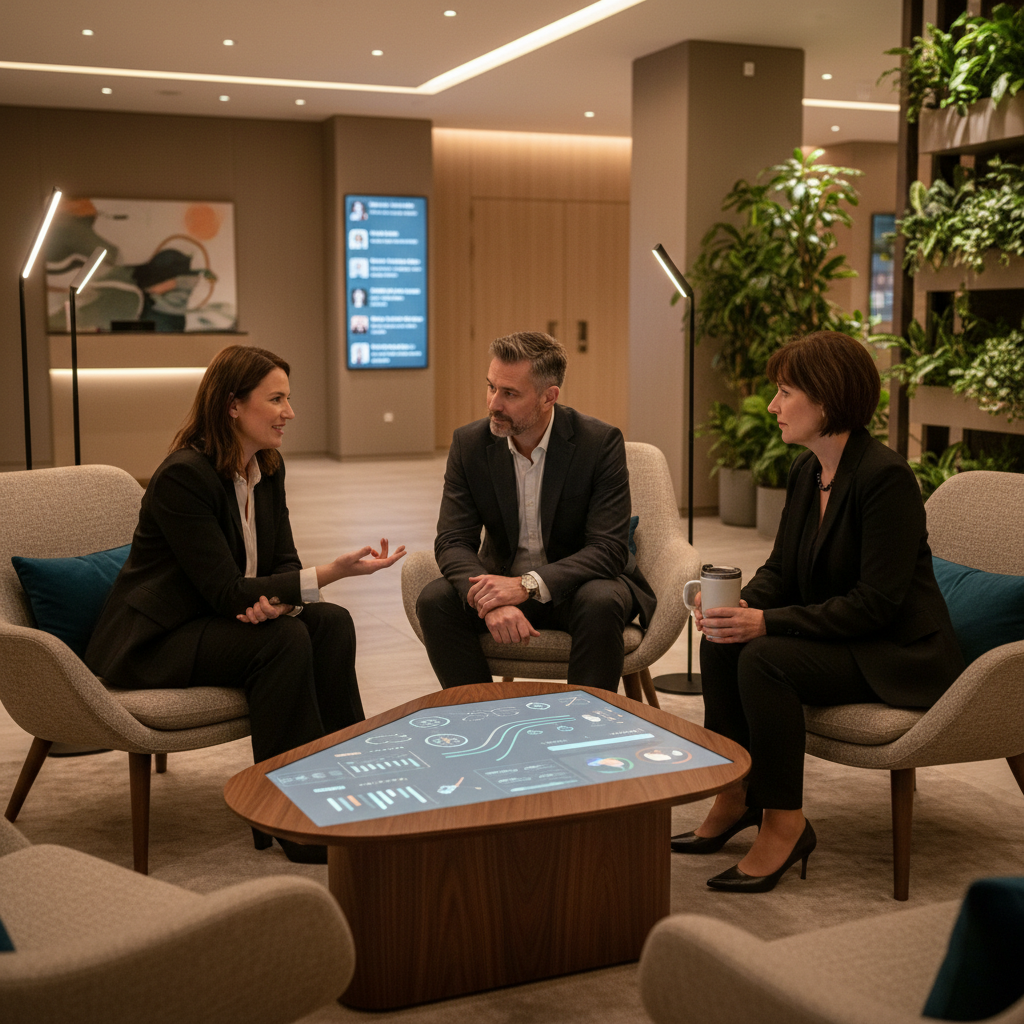 2026'da otel insan kaynakları yöneticileri, lobbyde geleceğin IK trendlerini ve değişen çalışan beklentilerini konuşuyor; stratejik dönüşümleri ele alıyorlar.