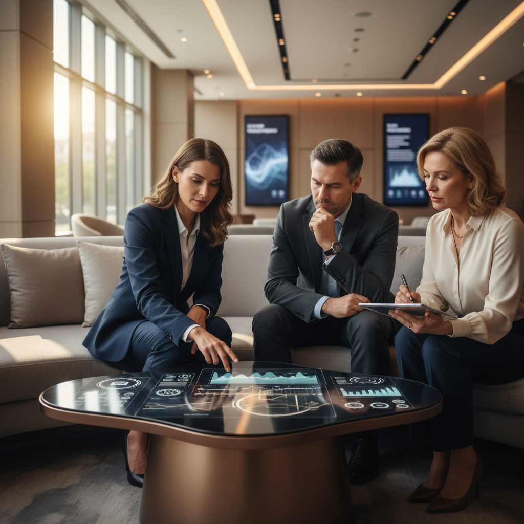 2026'da otel yönetişiminde şeffaflık ve etiği ele alan 'Lobby Sohbetleri' etkinliğinden bir görsel. Hukuk ve uyum yöneticileri panelde.