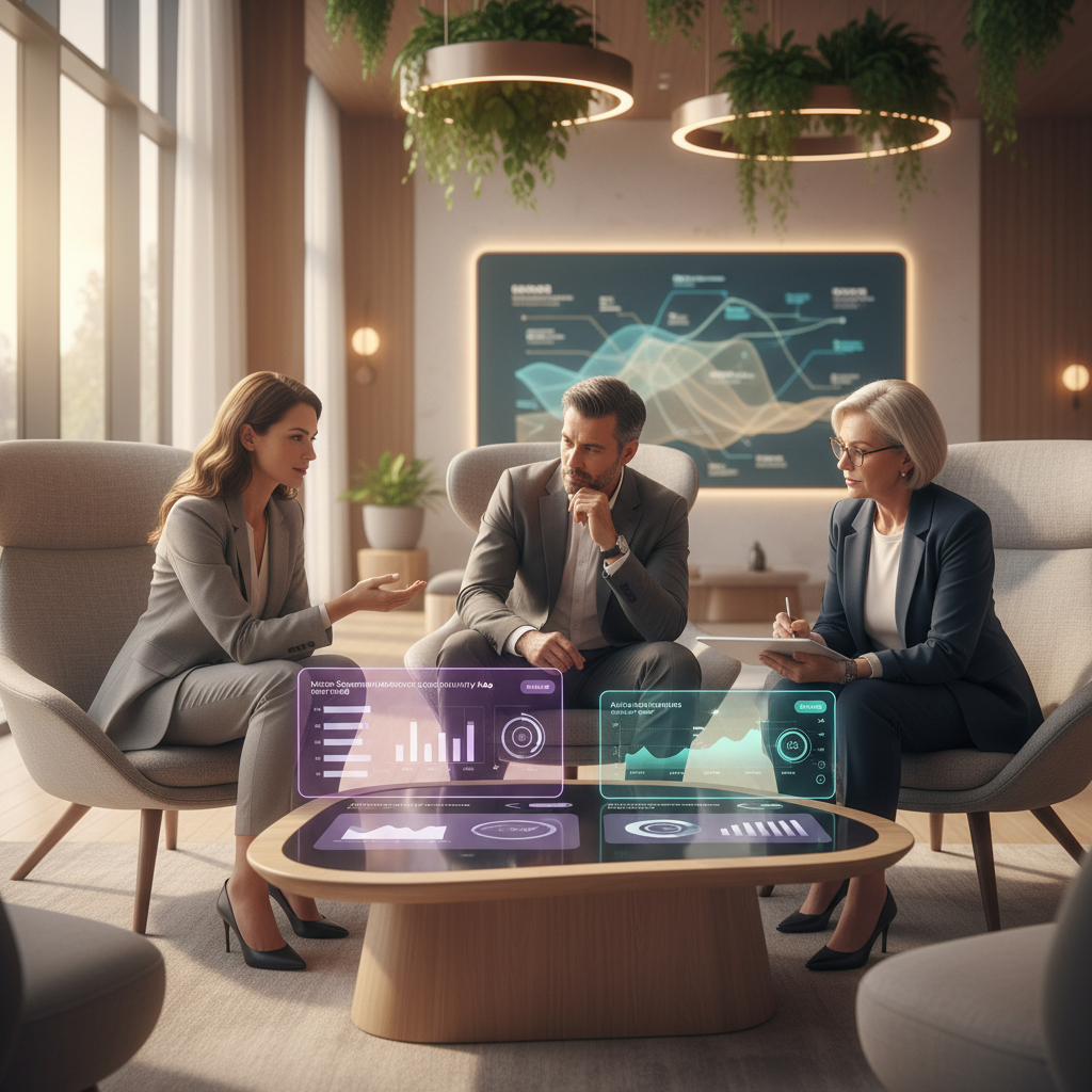 2026 otel niş pazarlama stratejileri. Satış yöneticileri lobby sohbetlerinde mikro-misafir segmentasyonu ve niş pazarlara erişimi tartışıyor.