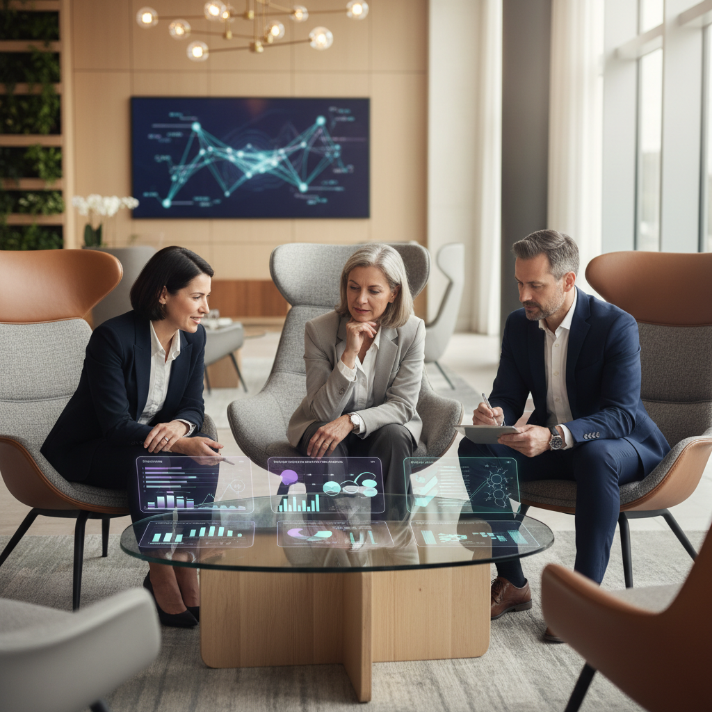 2026'da otel eğitim ve gelişiminde dönüşümü tartışan otel eğitim departmanı yöneticilerinin 'Lobby Sohbetleri' etkinliğinde çekilmiş bir fotoğrafı.