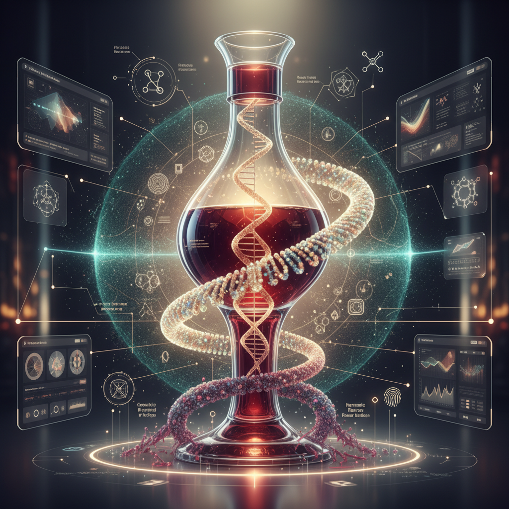 Close-up of vibrant hybrid grape clusters on the vine, illustrating the 'vinous hyphenation' concept and the intricate terroir blends of these innovative varieties in 2026. Focuses on the unique characteristics of hybrid grape varieties and their adaptation to diverse terroirs.