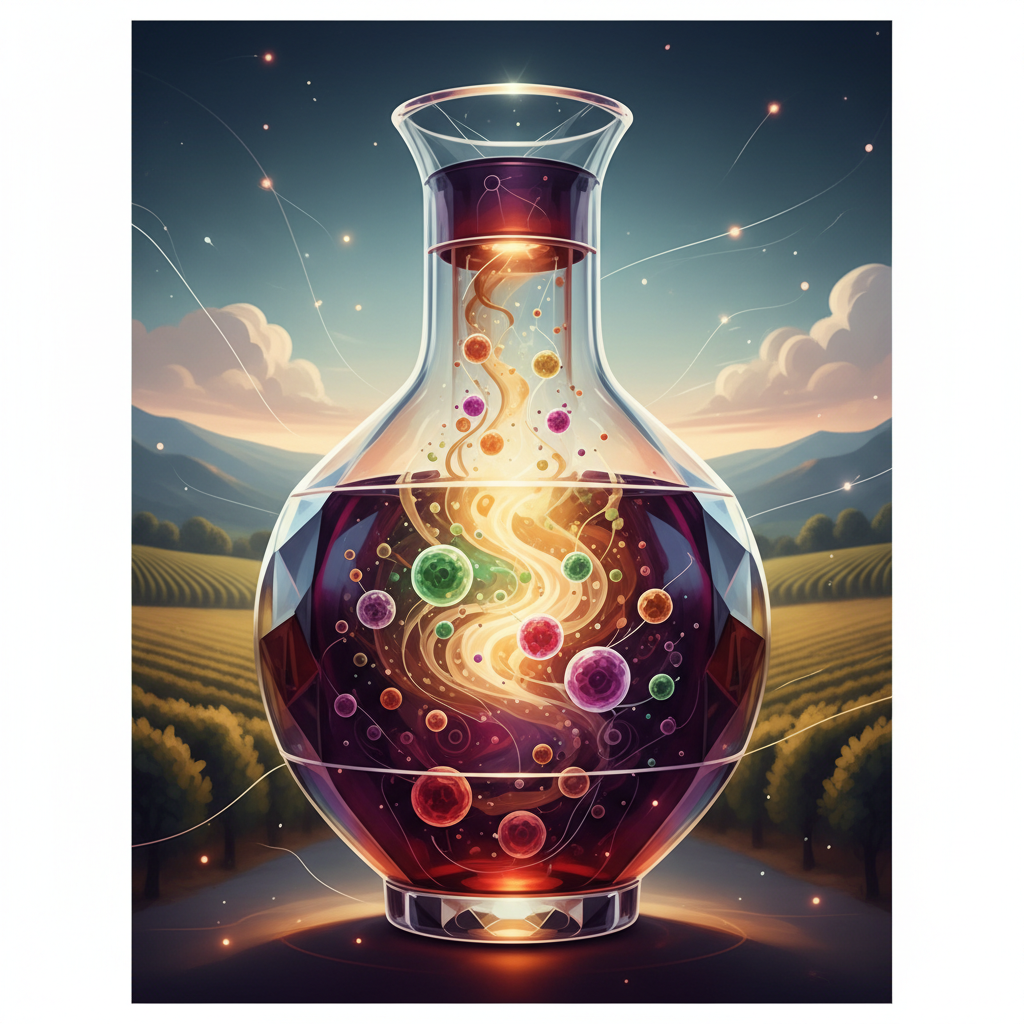 Close-up of a petri dish showcasing innovative engineered yeast and bacterial cultures, symbolizing the 2026 art of crafting vinous micro-biomes for enhanced wine terroir. Focus: engineered yeast wine.