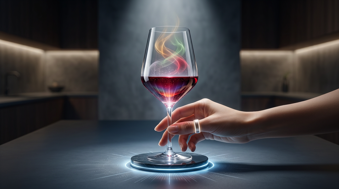 A collection of elegantly designed wine glassware showcasing how different shapes enhance the aroma and taste experience of wine, reflecting 2026 trends.