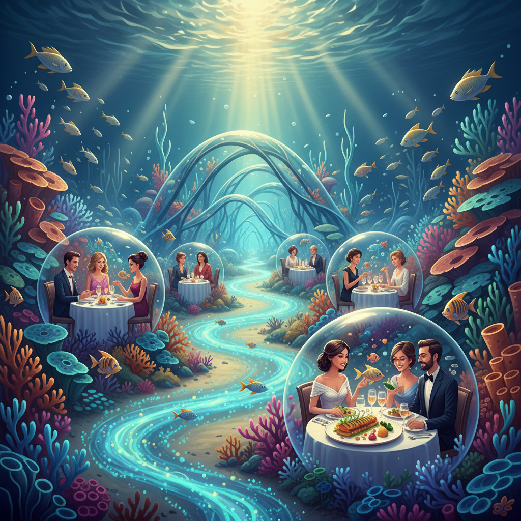 2026 Florya Akvaryum çevresindeki gizli lezzet duraklarını gösteren görsel, deniz canlıları ziyareti sonrası unutulmaz bir Florya Akvaryum gastronomi deneyimi için ideal mekanları sergiliyor. Akvaryum sonrası taze deniz ürünleri ve yöresel tatlar keşfi.