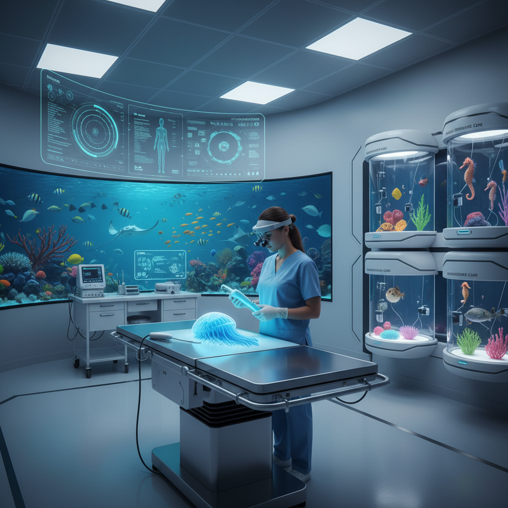 Underwater view of colorful fish and marine life within Florya Aquarium, highlighting the critical role of veterinary science in maintaining the health and well-being of marine animals in 2026. Focuses on Florya Akvaryum veteriner expertise.