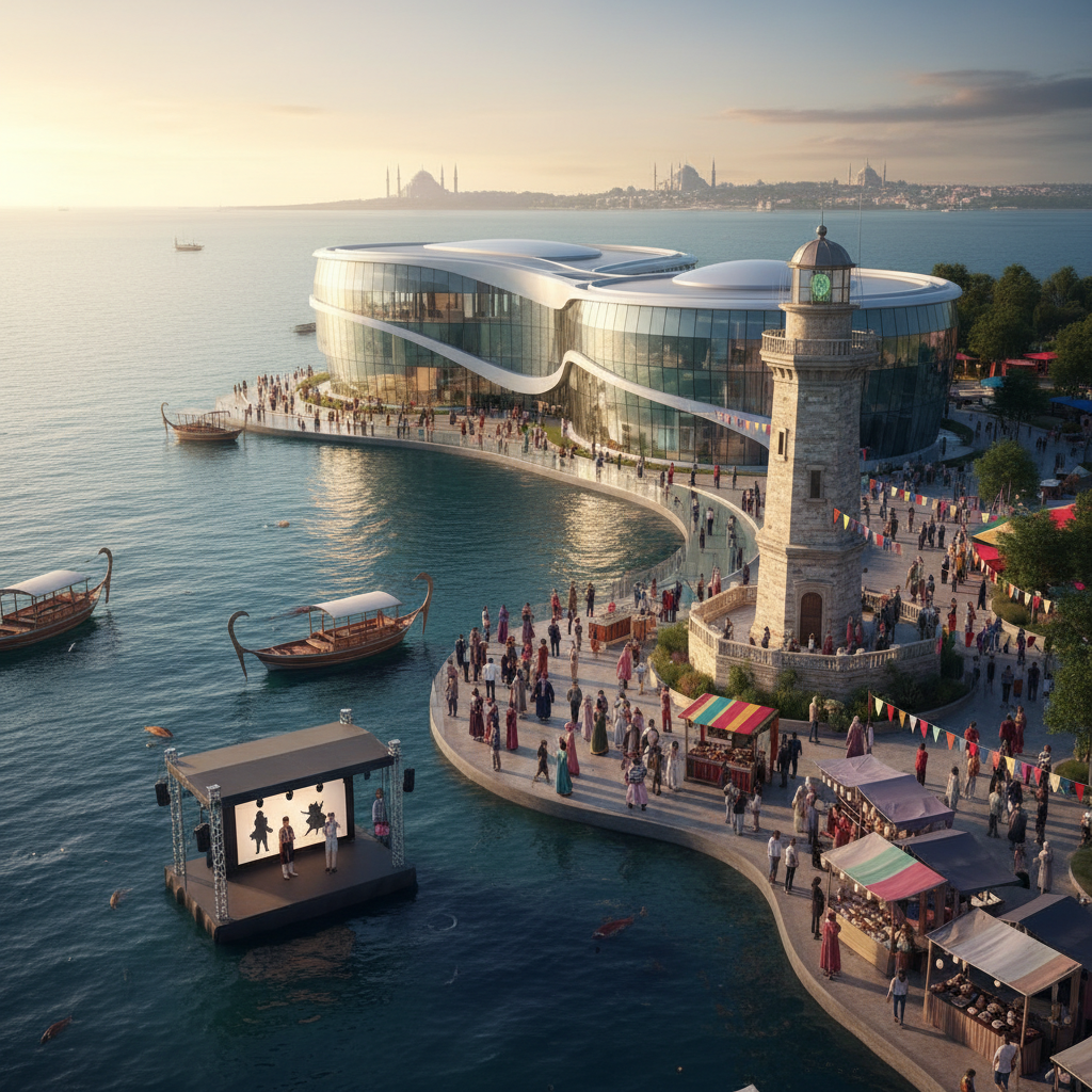 2026 Florya Akvaryum'da deniz feneri ışığında düzenlenen etkinlikler ve çevresindeki tarihi kalıntılar, ziyaretçileri bekliyor.