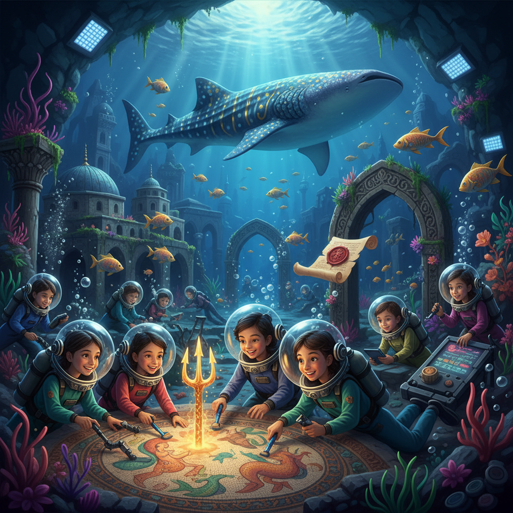 2026'da Florya Akvaryum'da deniz altı mitleri ve efsanelerini keşfeden çocuklar ve yetişkinler. Deniz canlıları ile fantastik Florya Akvaryum mitler temalı sergi. Su altı dünyasının gizemli mitlerini ve hikayelerini barındıran büyüleyici bir akvaryum deneyimi.