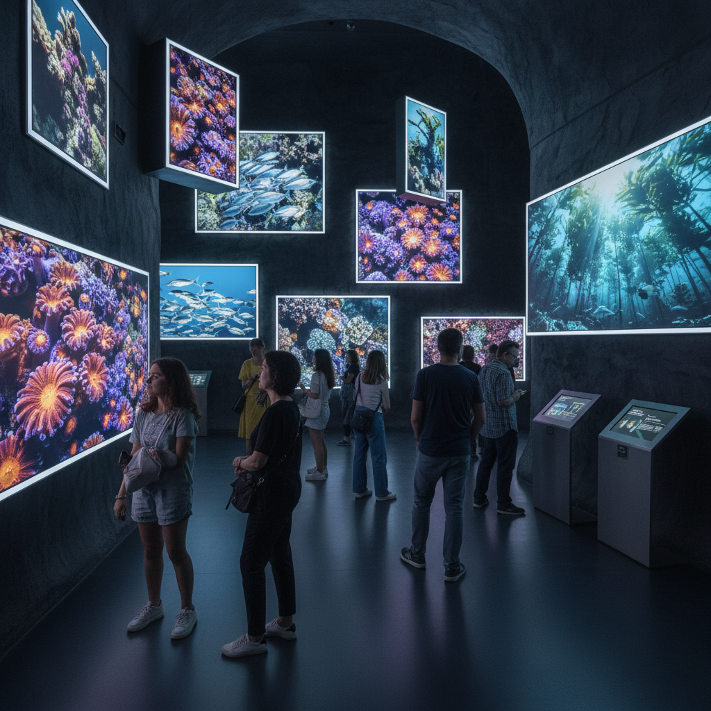 2026 Florya Akvaryum'da su altı dünyasının büyüleyici sanatsal fotoğrafçılığı sergisi, renkli deniz canlıları ve estetik kompozisyonlarla ziyaretçileri büyülüyor. florya akvaryum fotoğrafçılık tutkunları için benzersiz kareler.