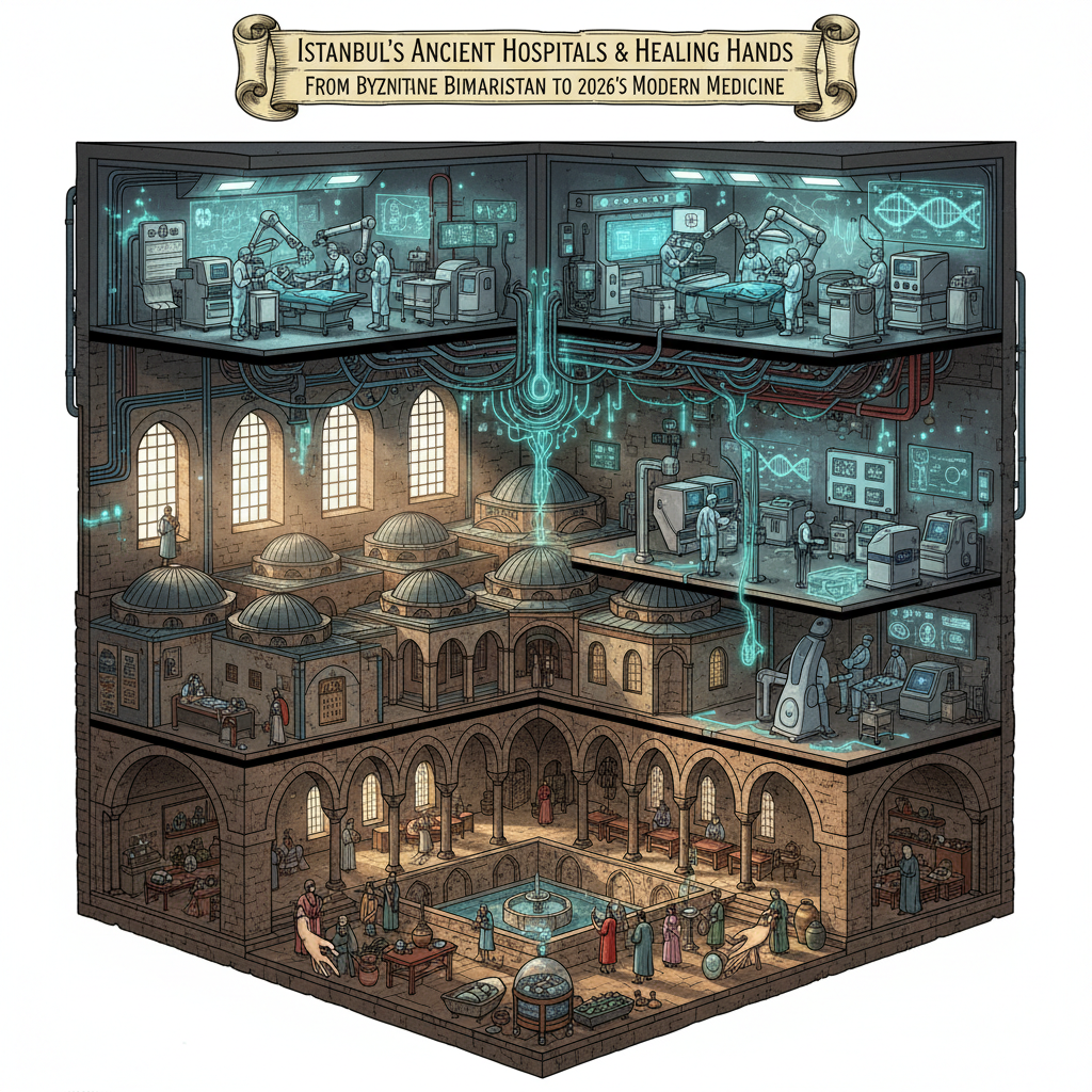 Istanbul's Ancient Hospitals & Healing Hands: From Byzantine Bimaristan to 2026's Modern Medicine