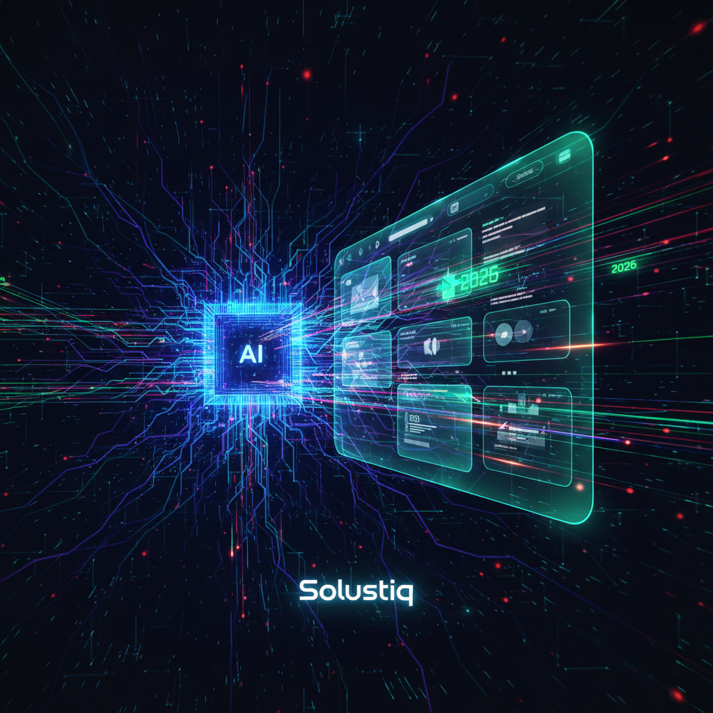 2026'da Solustiq'in gerçek zamanlı veri ve yapay zeka entegrasyonuyla web performansı optimizasyonu. Dinamik çözümler ve hızlı yükleme süreleri için anahtar stratejiler.