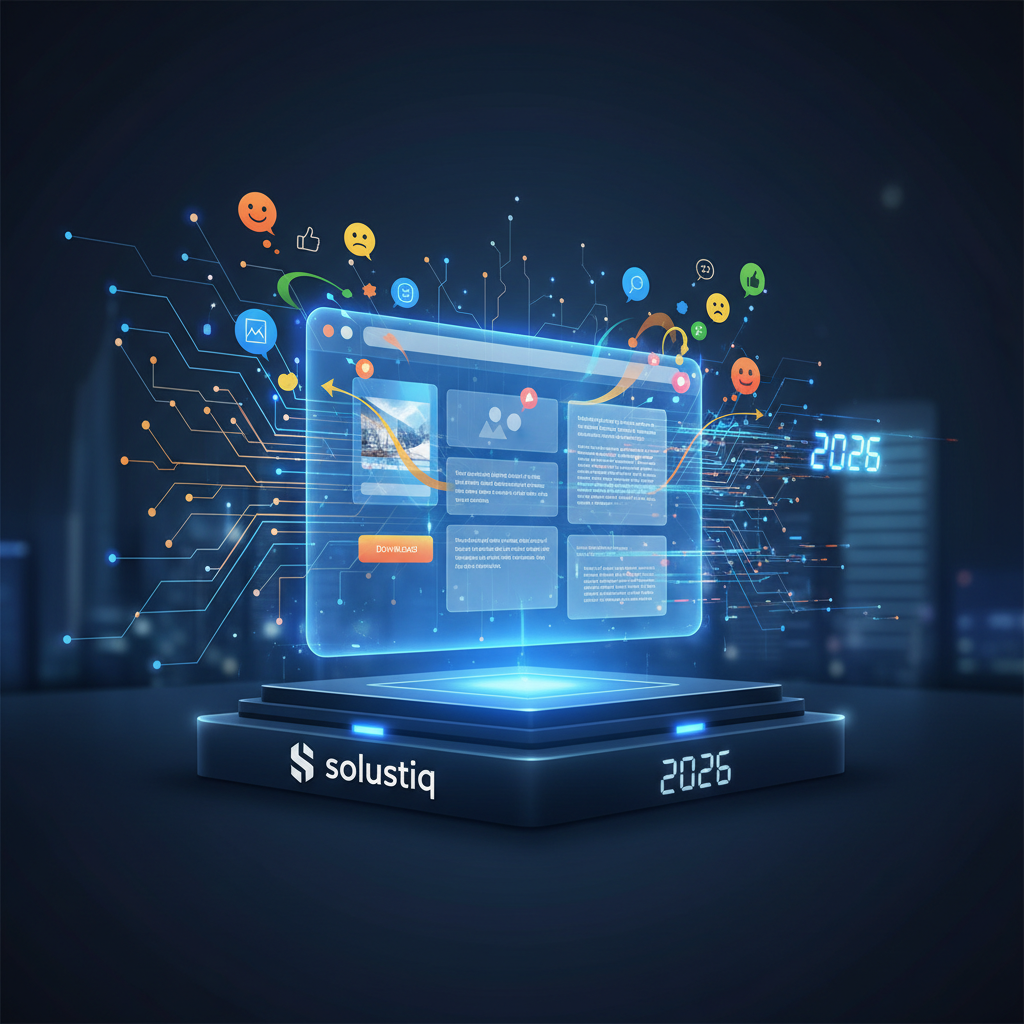 2026'da yapay zeka destekli SEO ile web sitelerinde anlık kullanıcı geri bildirimi analizi ve Solustiq'in çevik uygulamaları, artan dönüşüm oranları ve üstün kullanıcı deneyimi için.