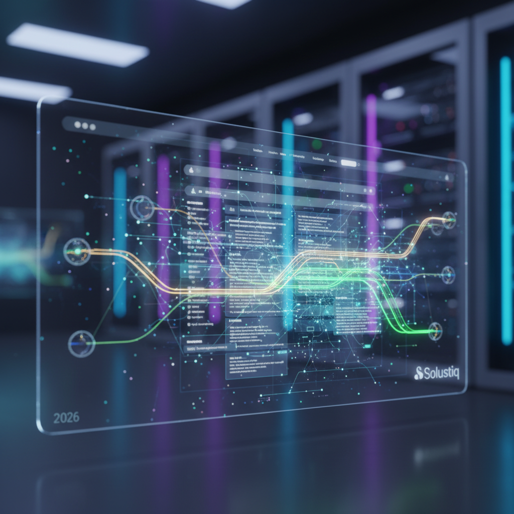 2026 Solustiq yapay zeka destekli SEO ve adaptif tedarik zinciri entegrasyonu çözümleri. Kesintisiz iş akışı ve web sitesi optimizasyonu.